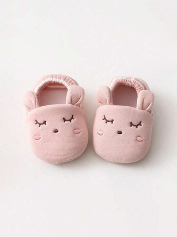 Newborn Baby Cartoon Shoes Socks Bear Pattern Stripes