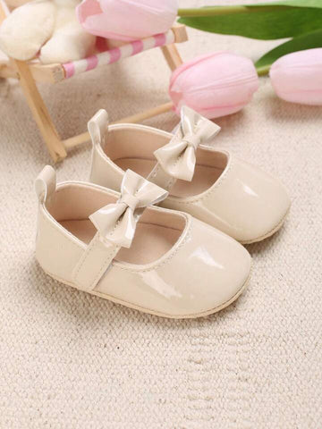 1 pair bow decorate shoe for kids