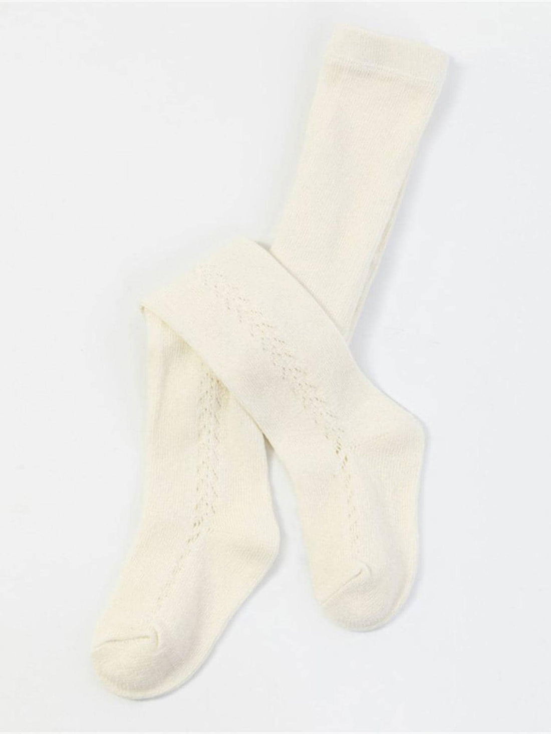 1pc Girls Tight Hollow Mesh Breathable Pantyhose, Snug Fit Baby Leggings