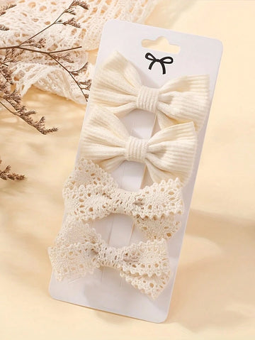 4pcs Cute Butterfly Hair Clips, Children Hair Accessories For Girls