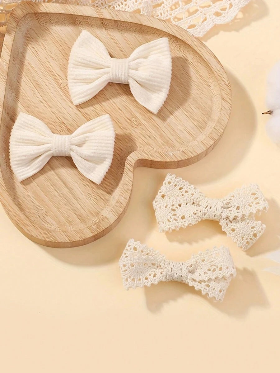 4pcs Cute Butterfly Hair Clips, Children Hair Accessories For Girls