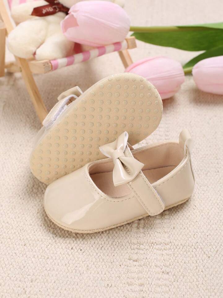 1 pair bow decorate shoe for kids