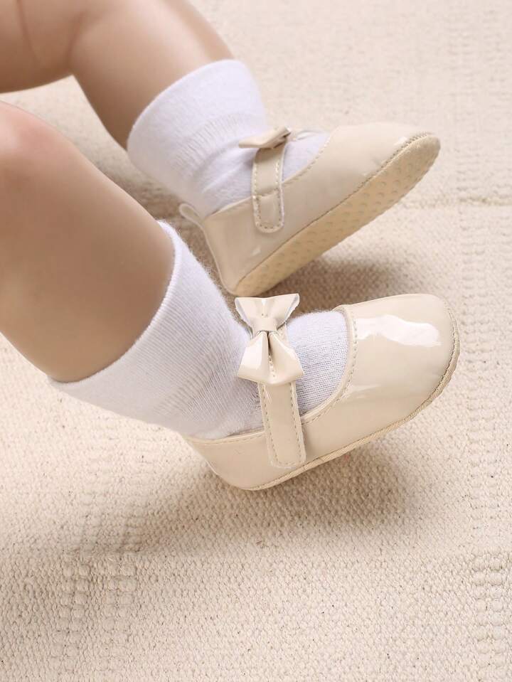 1 pair bow decorate shoe for kids