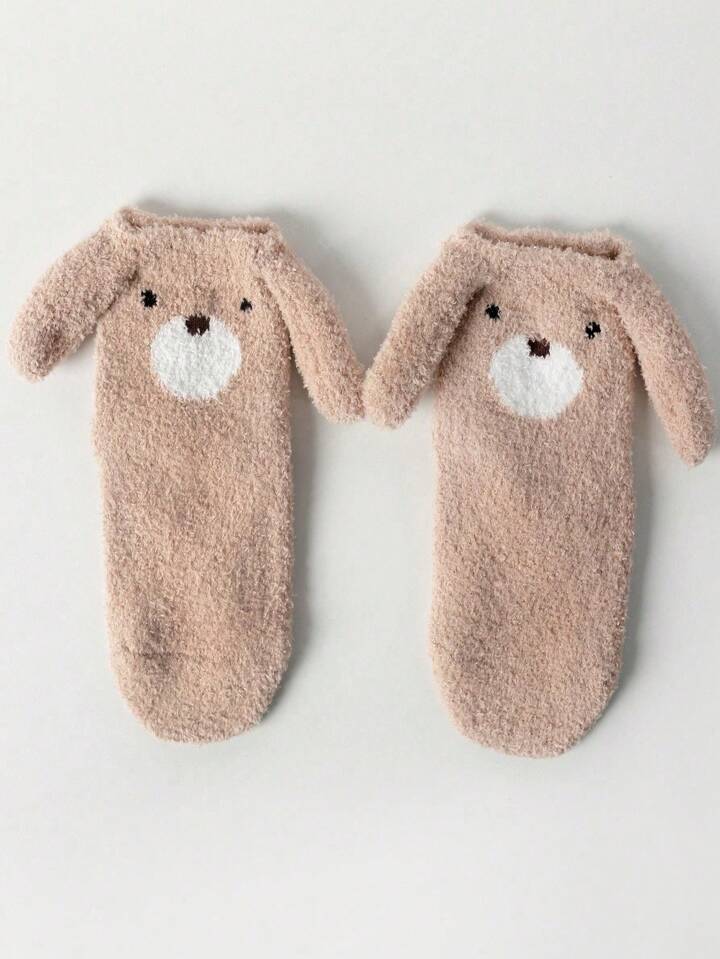 Pair Cozy Fleece Infant/Newborn Baby Socks